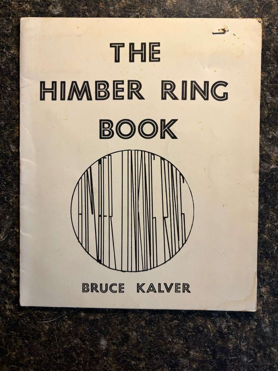 The Himber Ring Book - Bruce Kalver