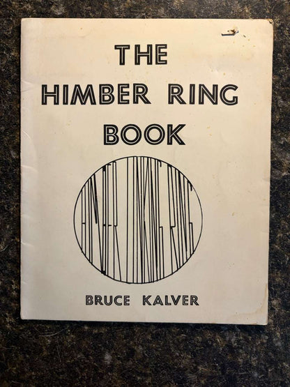 The Himber Ring Book - Bruce Kalver