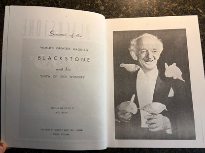 The Great Blackstone: World's Greatest Magician And His Show of 1001 Wonders - Edited by Neil Foster