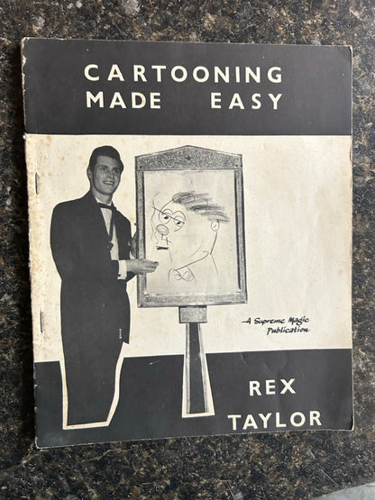 4 Cartooning/Chalk Talk Books - Various Authors