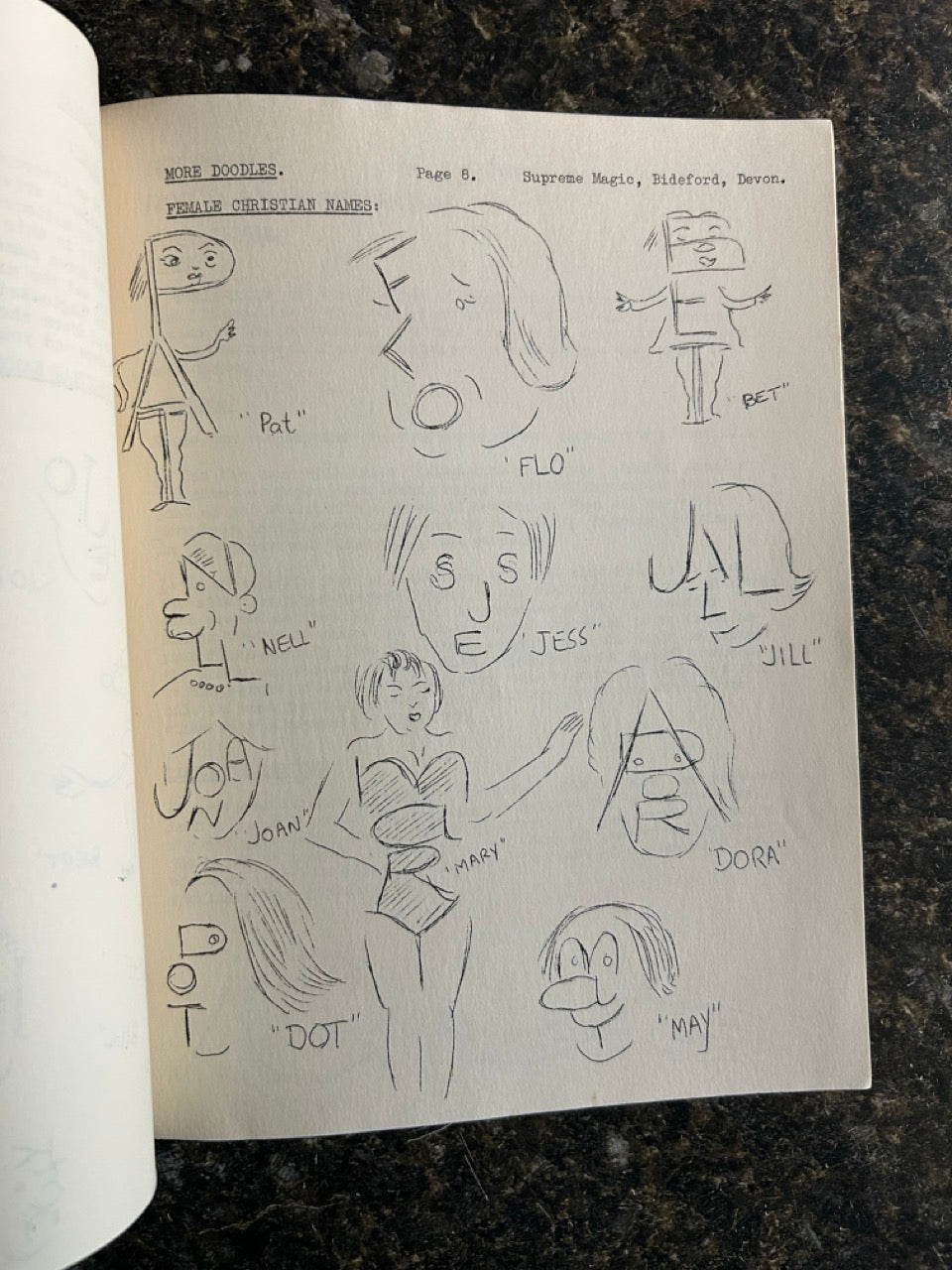 4 Cartooning/Chalk Talk Books - Various Authors