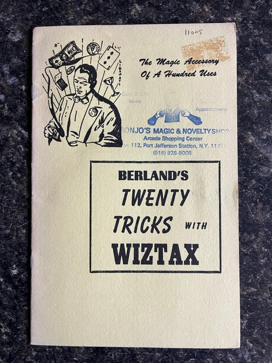 Berland's Twenty Tricks with Wiztax