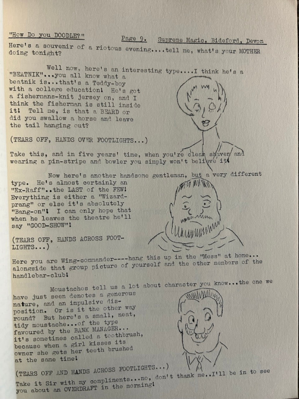 4 Cartooning/Chalk Talk Books - Various Authors