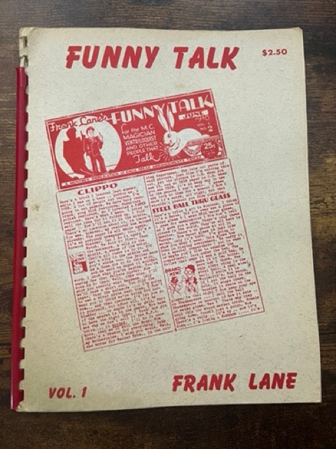 Funny Talk Vol. 1 - Frank Lane