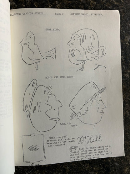4 Cartooning/Chalk Talk Books - Various Authors