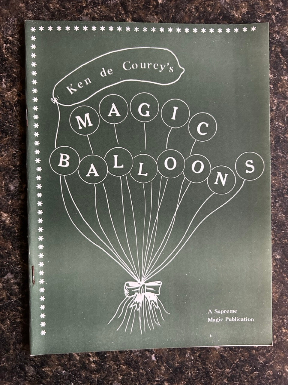 Magic Balloons - Ken de Courcy
