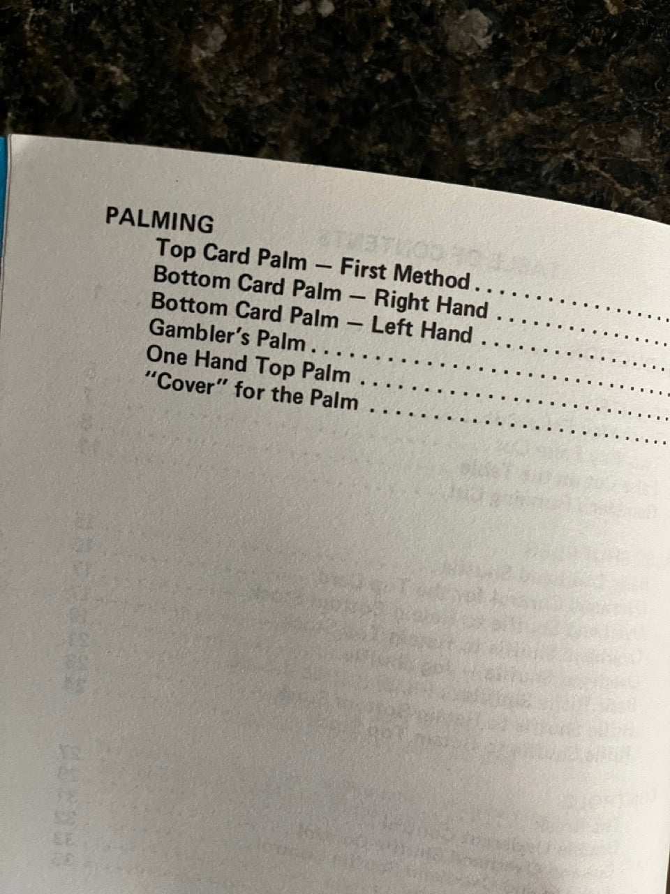 Basic Skill With Cards - Jerry Mentzer