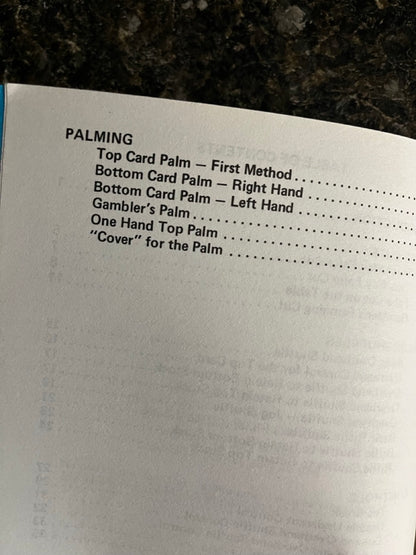 Basic Skill With Cards - Jerry Mentzer