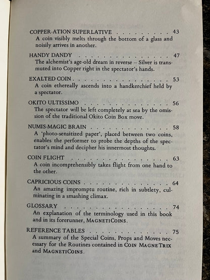 Coin Magnetrix - Frederick Kraft & Arthur Kraft