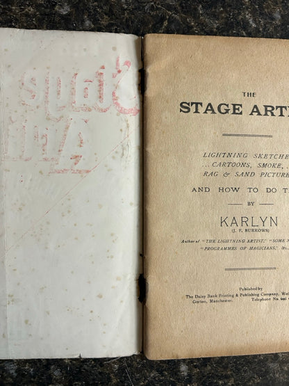 Stage Artist/Peppy Picture Stunts - Karlyn & Bjorklund