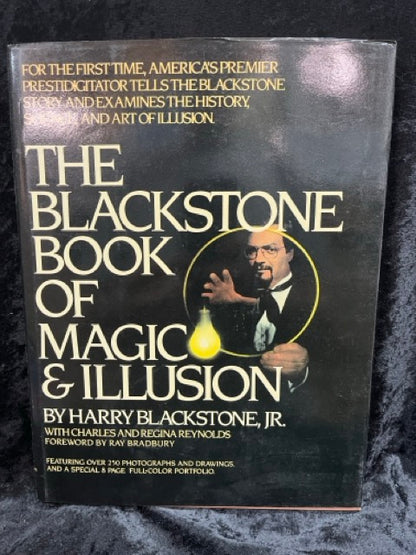 The Blackstone Book of Magic and Illusion - Harry Blackstone, Jr (Hardcover, LIKE NEW)