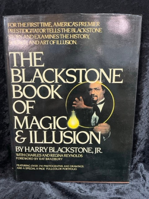 The Blackstone Book of Magic and Illusion - Harry Blackstone, Jr (Hardcover, LIKE NEW)