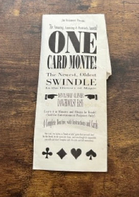 One Card Monte - Jim Steinmeyer (D2)