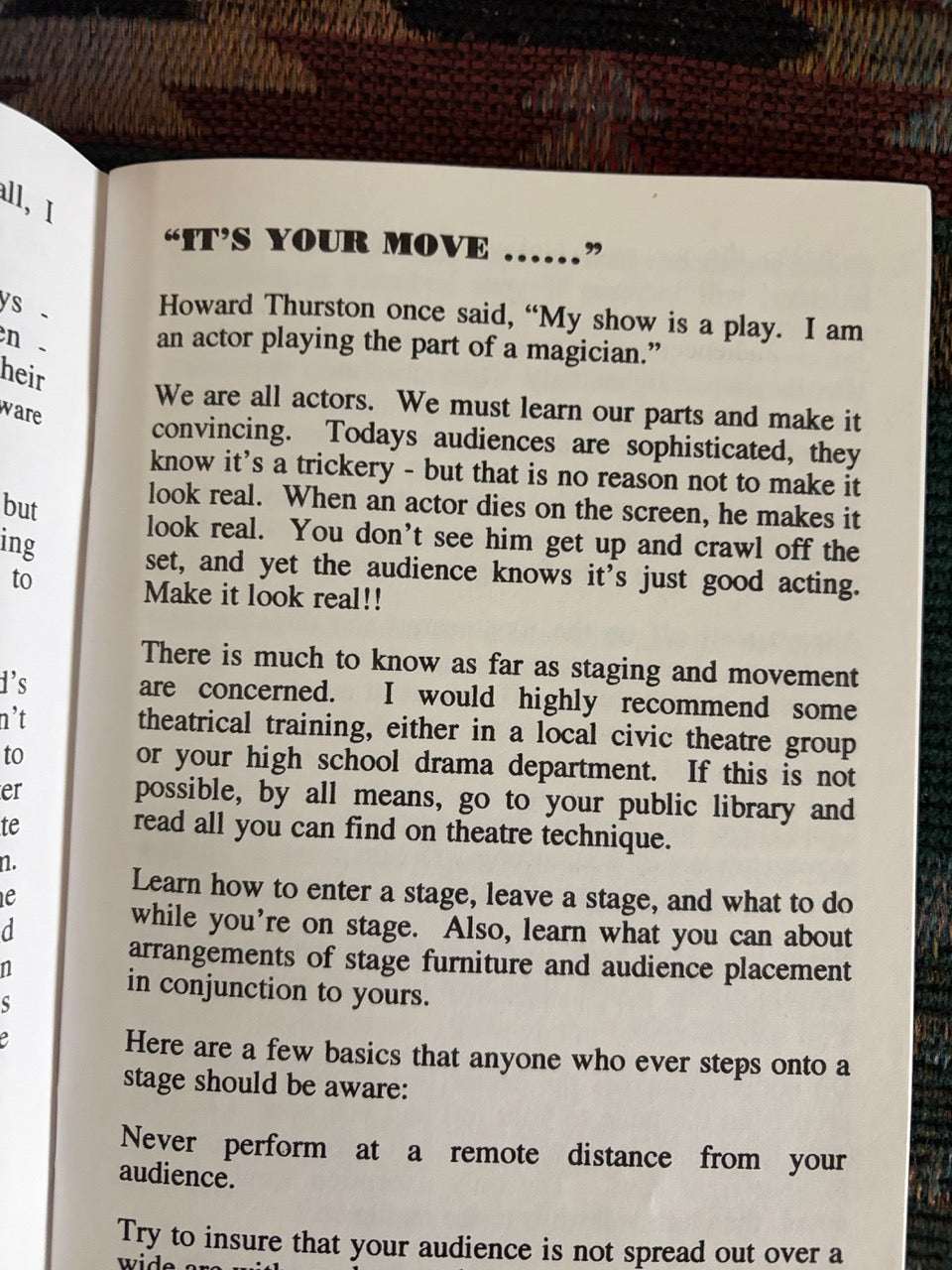 Magic...A Tricky Business (Showmanship & Business-ship) - Steve Varro
