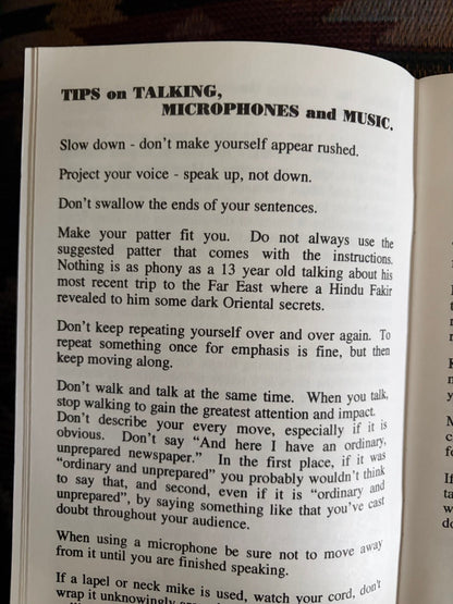 Magic...A Tricky Business (Showmanship & Business-ship) - Steve Varro