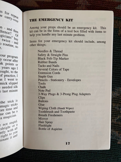 Magic...A Tricky Business (Showmanship & Business-ship) - Steve Varro