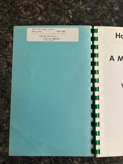 3 Clowning Booklets - Various Authors