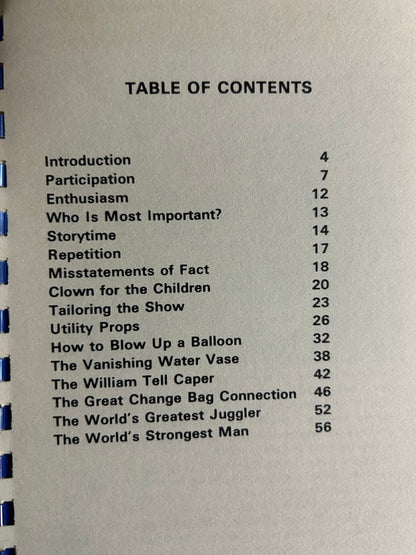 3 Clowning Booklets - Various Authors