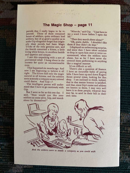 H.G. Wells' "The Magic Shop" - A David Ginn Reprint