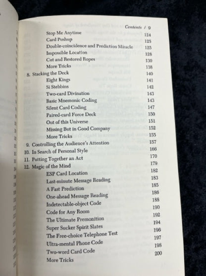 The Handbook of Magic - Marvin Kaye (paperback)