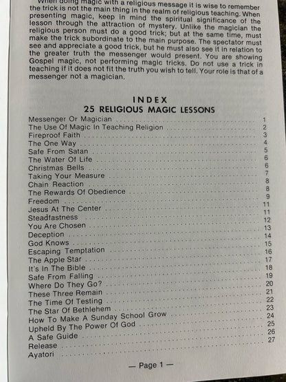 50 Magic Object Lessons - Sherman H. Epler