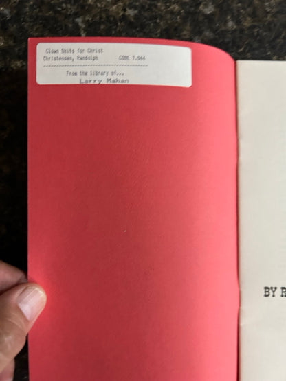 2 Clowning Booklets - Ralph Dewey & Randy Christensen