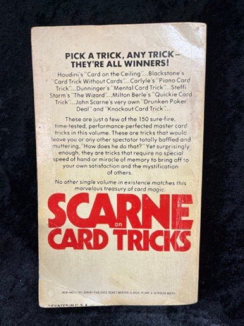 SCARNE Card Tricks-John Scarne  (Paperback)