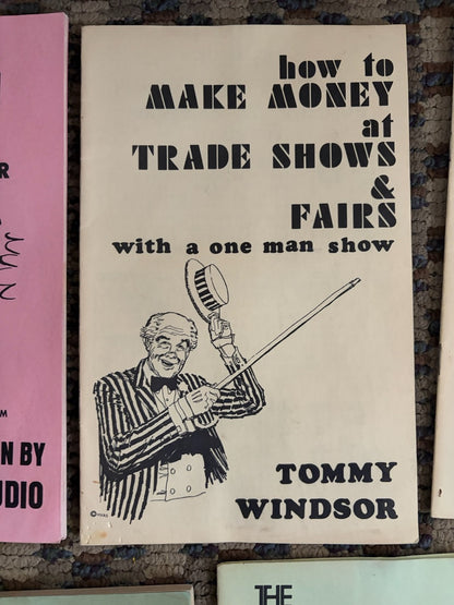 Tommy Windsor Booklet Lot