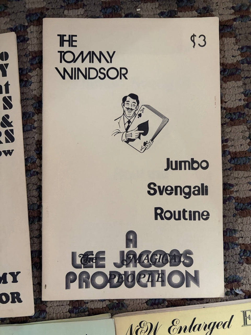Tommy Windsor Booklet Lot