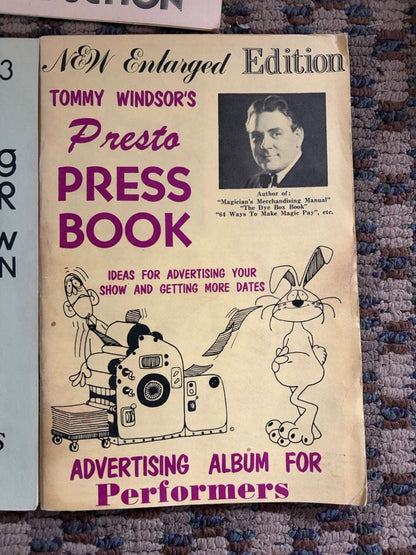 Tommy Windsor Booklet Lot