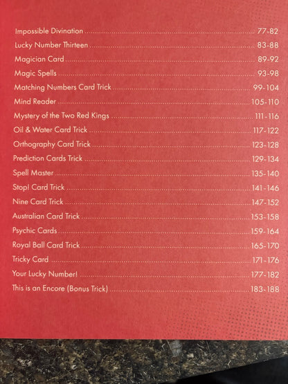 The Ultimate Collection of Self-Working Card Tricks - Sean Heydon