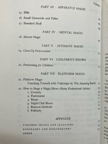 The Amateur Magician's Handbook - Henry Hay (HC)