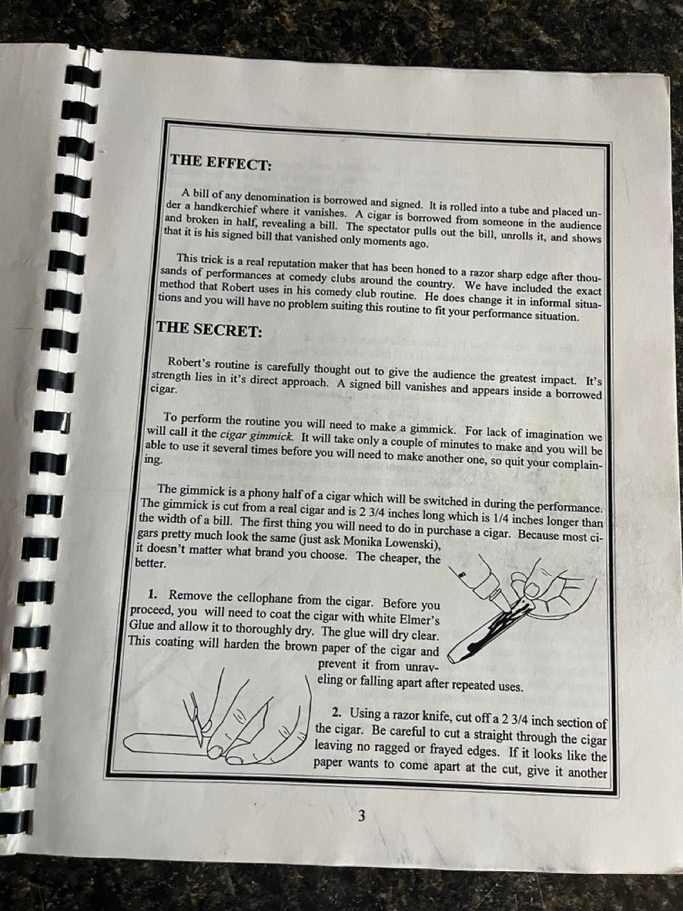 Miracle Signed Bill in Borrowed Cigar - Jon Jensen