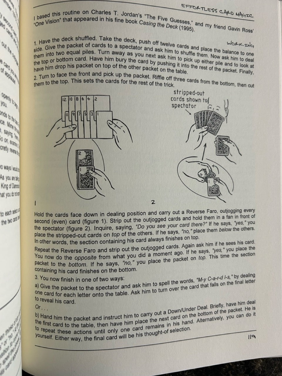 Effortless Card Magic - Peter Duffie