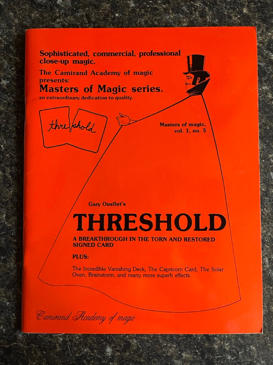Masters of Magic Vol 1 No 5: Threshold - Gary Ouellet