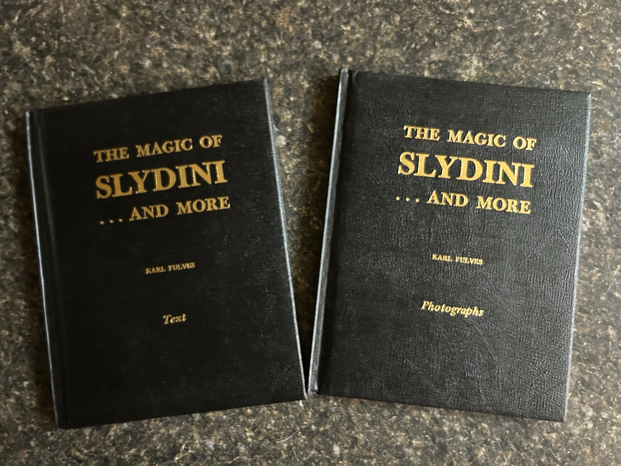The Magic of Slydini...And More (2 books, Text and Photographs) - Karl Fulves
