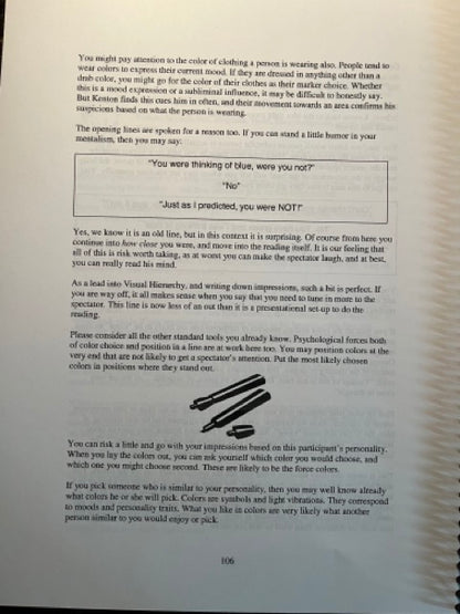 Mind Reading  - The S.E.C.R.E.T. School/Kenton Knepper