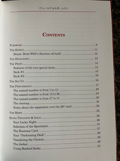 ACAAB: Any Card At Any Birthday - Boris Wild