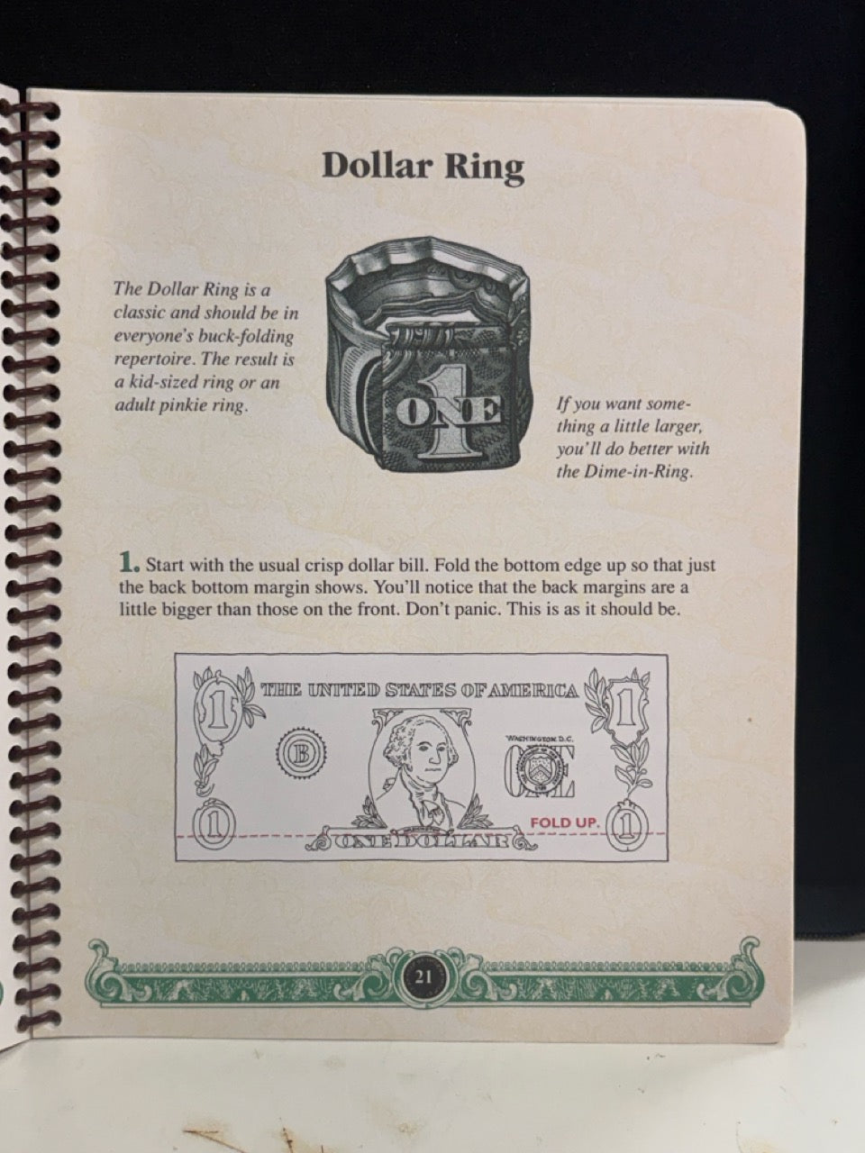 The Buck Book - Anne Akers Johnson & Klutz Press (Book only, no dollar)