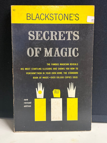Blackstone's Secrets of Magic - Harry Blackstone (paperback)