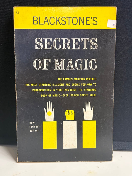 Blackstone's Secrets of Magic - Harry Blackstone (paperback)