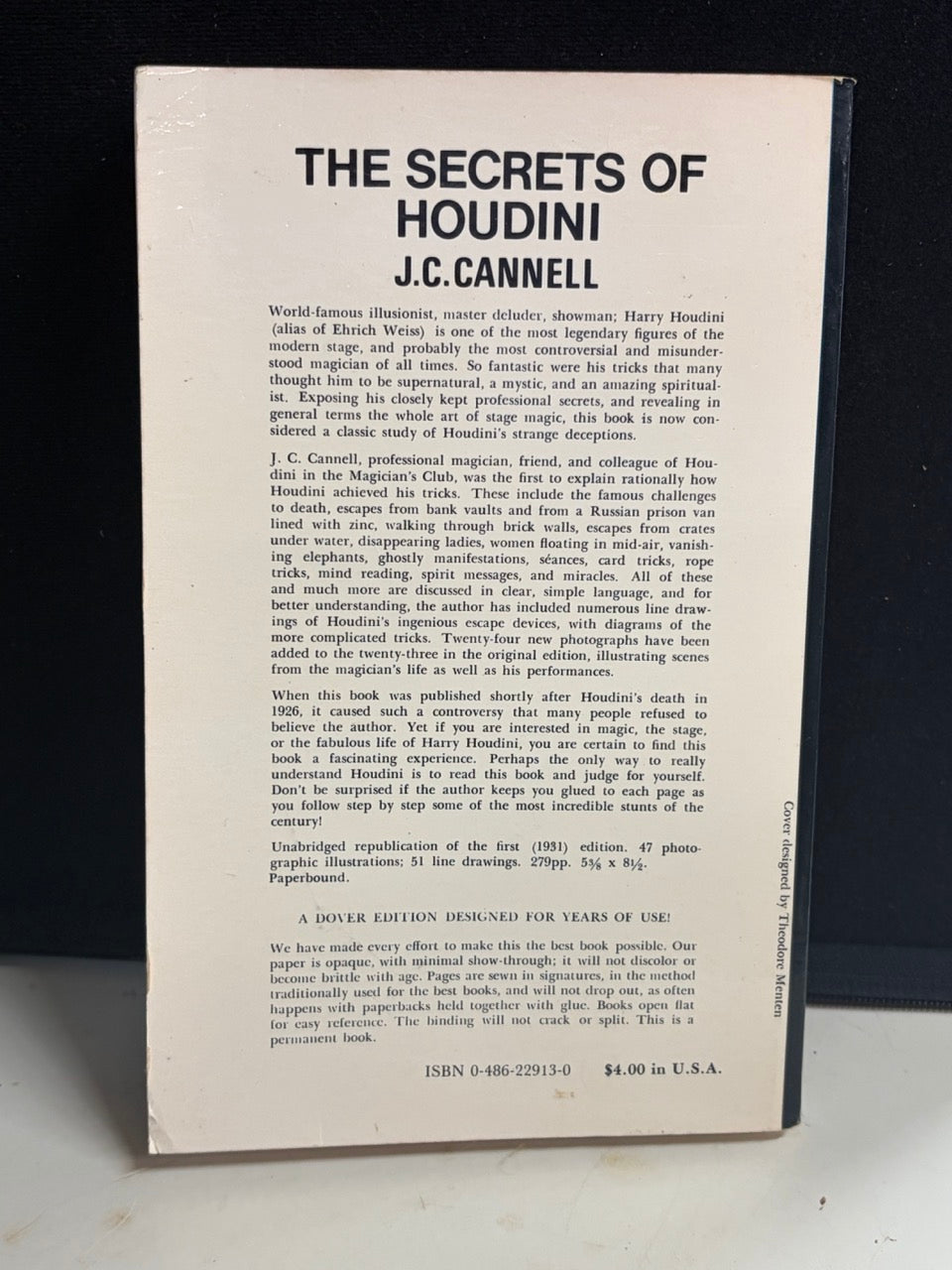 The Secrets of Houdini - J.C. Cannell