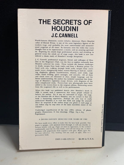 The Secrets of Houdini - J.C. Cannell