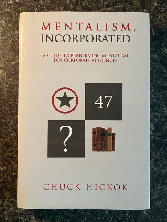 Mentalism Incorporated Vol. 1 - Chuck Hickok (1st edition)