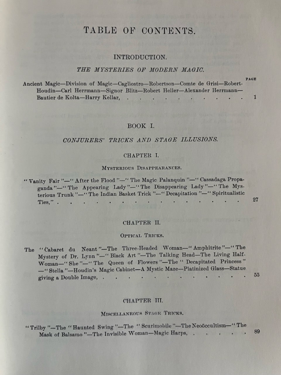 Magic Scientific Diversions and Stage Illusions - Albert Hopkins (HC, Clean Copy)