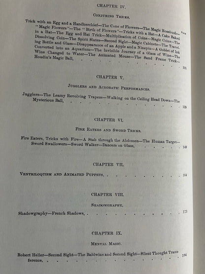 Magic Scientific Diversions and Stage Illusions - Albert Hopkins (HC, Clean Copy)