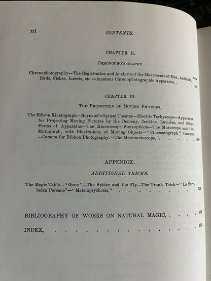 Magic Scientific Diversions and Stage Illusions - Albert Hopkins (HC, Clean Copy)