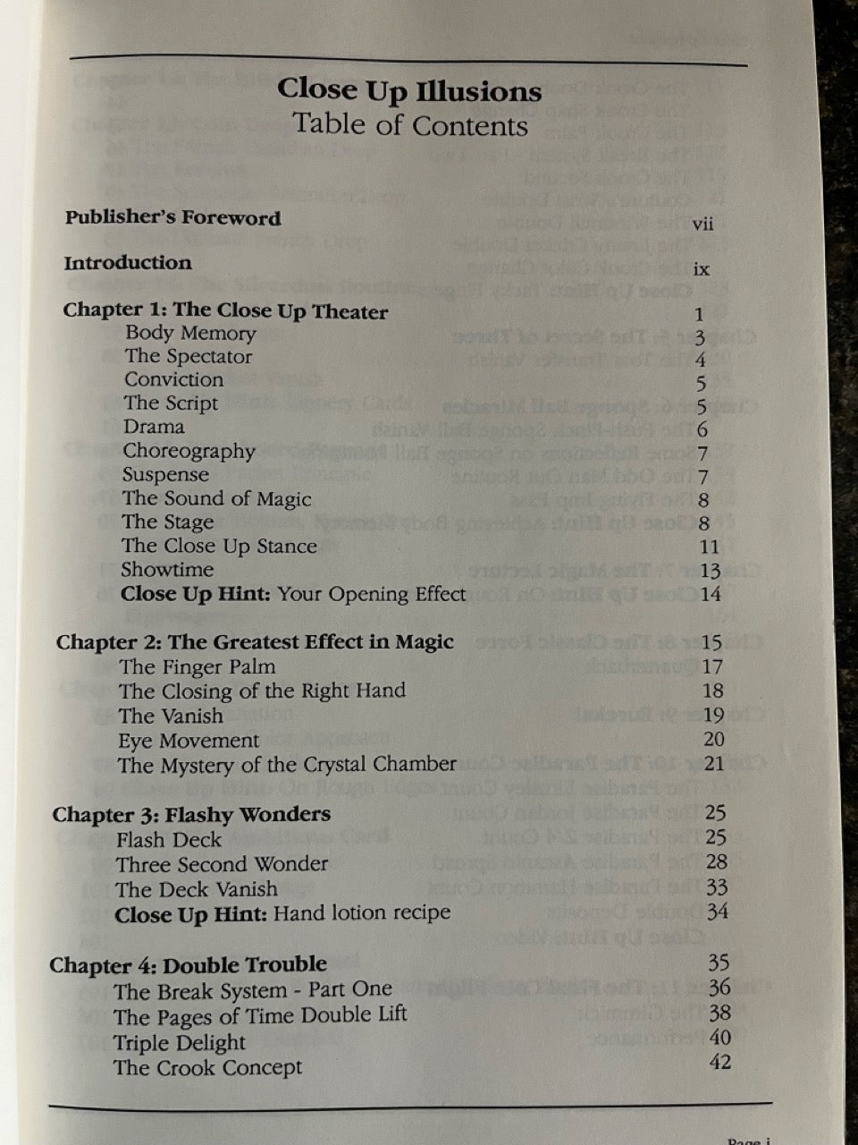 Close-Up Illusions - Gary Ouellet