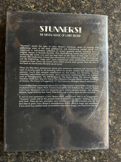 Larry Becker's Stunners!: The Mental Magic of Larry Becker - Hardcover