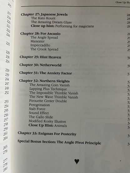 Close-Up Illusions - Gary Ouellet